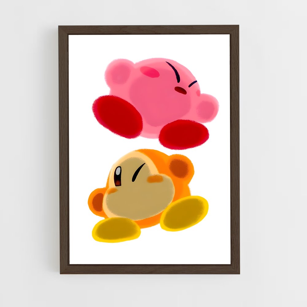 Poster Complices en Peluche – affiche Kirby (vue 5)